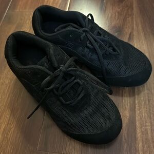 SKAZZ Black Practice Dance Lace up Shoes size 6M